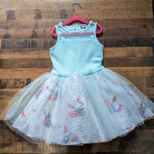 Marvel blue dress size 10/12